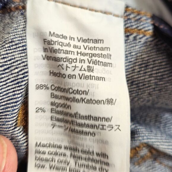 Madewell 9 High Rise Skinny Jeans Blue 24 Minimalist Clean Look - Picture 10 of 12